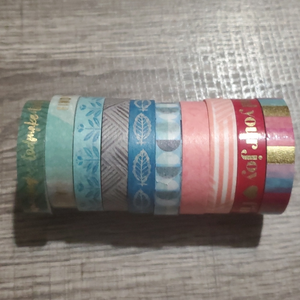 10 washi tapes
